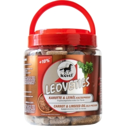 Leovet Pferdeleckerlis Leoveties Karotte und Leinöl 1100 g 