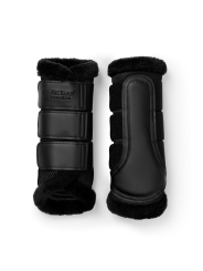 Equestrian Stockholm Gamaschen Mesh mit Fell Black (Herbst 2026) 