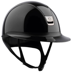 Samshield Reithelm MISS GLOSSY 2.0, Trim + Blason Black Chrome, BLACK 