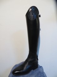 DeNiroBootCo Stiefel Salento 02 black Top Greta grey-black 