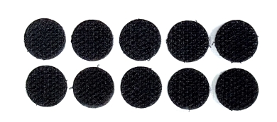 ABUS / Pikeur Klett-Klebepunkte Velcro, Ersatzteil 