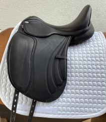 JC Flores Dressur + Klettpauschen schwarz 