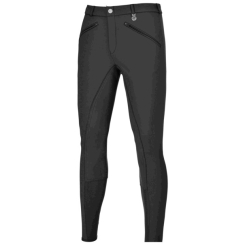 PIKEUR Liostro Herrenreithose, Vollbesatz Mc Crown, grau 