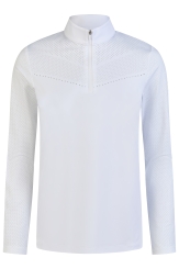 PIKEUR Damen Turniershirt Longsleeve 1232 The Core White (F/S 2026) 