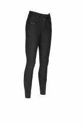 PIKEUR Damen Reithose LAURE MC Vollbesatz schwarz (Reithosen HW 2024) 