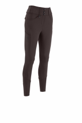 PIKEUR Damen Reithose Cantira Matrix GripTec Fullgrip Highwaist Chocolate Brown (H/W 2026/2027) 