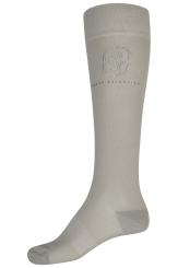 PIKEUR Kniestrümpfe Logo 1714 Selection Pearl Gray (F/S 2026) 