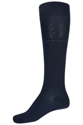 PIKEUR Kniestrümpfe Logo 1714 Selection Nightblue (F/S 2026) 