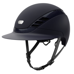 ABUS / Pikeur Reithelm AirLuxe SUPREME Lady Vizor midnight blue 
