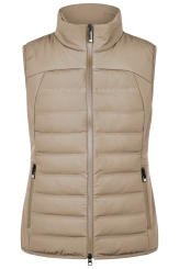 PIKEUR Damen Steppweste Quilted Flexvest Athleisure Mocha Cream (H/W 2026/2027) 