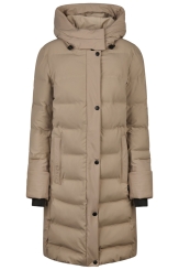 PIKEUR Damenmantel Flexquilt Raincoat Stepp-Reitmantel Athleisure Mocha Cream (H/W 2026/2027) 