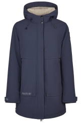 PIKEUR Damenmantel Waterproof Parka mit Kapuze Athleisure Nightblue (H/W 2026/2027) 