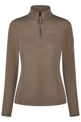 PIKEUR Damen Shirt Polartec Athleisure Mocca Cream (H/W 2026/2027) 