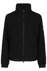 PIKEUR Damen Fleecejacke Velvet Knit Jacket Selection Black (H/W 2026/2027) 