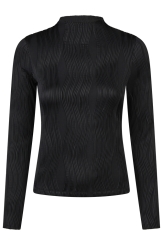 PIKEUR Damen Waveline Shirt Langarm Selection Black (H/W 2026/2027) 