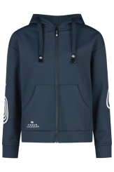 PIKEUR Damen Zip-Hoodie Oversize Athleisure Pine Green (H/W 2026/2027) 