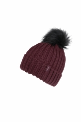 PIKEUR Beanie Basic mulberry (Accessoires HW 2023) 