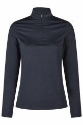 PIKEUR Damen ZIP SHIRT navy (Selection HW 2024) 