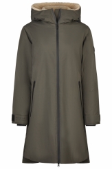 PIKEUR Damen Regenmantel RAINCOAT 8022 deep khaki (Sports HW 2025) 