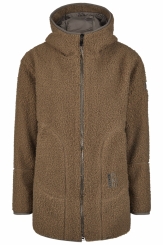 PIKEUR Damen Fleecejacke TEDDYFLEECE JACKET 8035 greige (Sports HW 2025) 