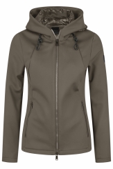 PIKEUR Damen Fleecejacke FLEECE JACKET 8025 slate brown (Selection HW 2025) 