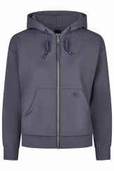 PIKEUR Damen Ziphoody HOODY JACKET 8282 graphite blue (Athleisure HW 2025) 