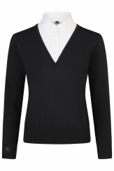 PIKEUR Damen 2 in 1 Turnier-Sweater COMPETITION SWEATER 8322 black (Athleisure HW 2025) 