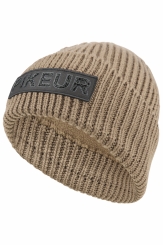 PIKEUR Damen Mütze BEANIE 8857 slate brown (Selection HW 2025) 