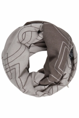 PIKEUR Damen Schal SCARF 8858 pale grey (Selection HW 2025) 