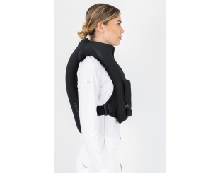 FREEJUMP Airbagweste Damen Airvest Plume, black 