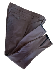 PIKEUR Rossini Herrenreithose, Vollbesatz Grip, braun 