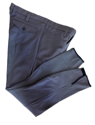 PIKEUR Rossini Herrenreithose, Vollbesatz Mc Crown, grau 