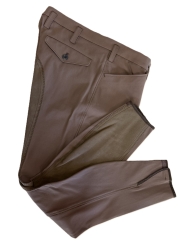 PIKEUR Rossini Herrenreithose, Vollbesatz Mc Crown, hellbraun 