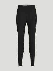 HILFIGER Damen Ganzjahres Strass Vollgrip Leggings ELMIRA Black (FS 26) 