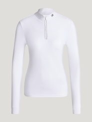 HILFIGER Damen Turniershirt Rhinestone MONICA Optic White (HW 26) 