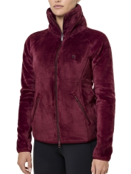 Equestrian Stockholm Fleecejacke Velvet Merlot (Herbst 2026) 