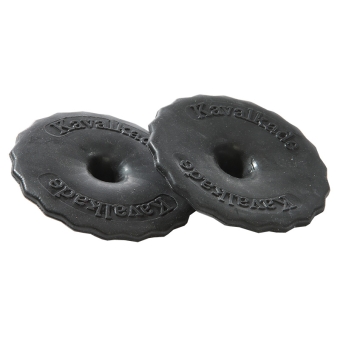 Kavalkade Gel-Gebiss-Scheiben, schwarz 