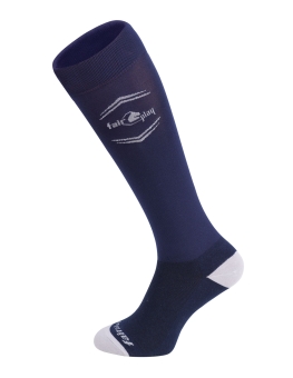 Fair Play Riding Socks navy-grey 