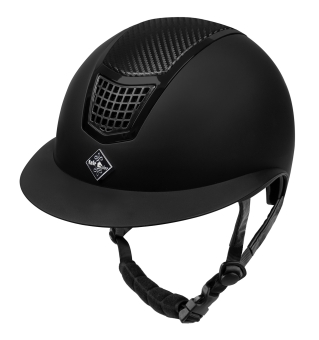 Fair Play Reithelm Quantinum Carbon Wide Vizor schwarz 
