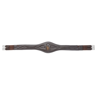 Kavalkade Langgurt Softleder "Comfort" mit Elast, braun/braun 