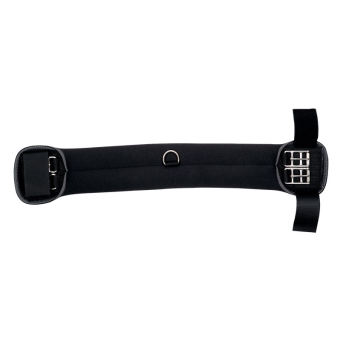 Kavalkade Kurzgurt "KavalPren" ohne Elast, schwarz 