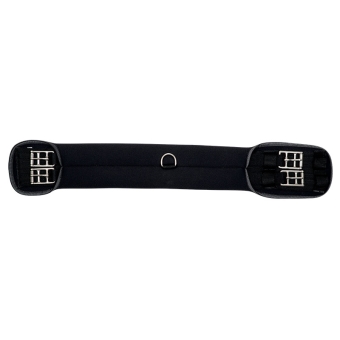 Kavalkade Kurzgurt "KavalPren" mit Elast, schwarz 