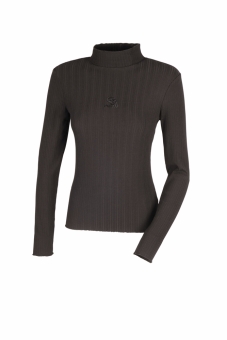 PIKEUR Damen Rip Shirt licorice (Selection HW 2023) 
