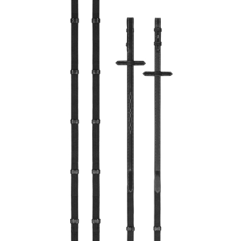 PRESTIGE Baumwollzügel 3E034 schwarz 