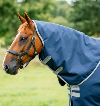 HORSEWARE Amigo Ripstop 900D Turnout Hood 150g Navy/Titanium 
