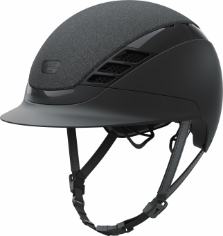 ABUS / Pikeur Reithelm AirLuxe Supreme Glam black 