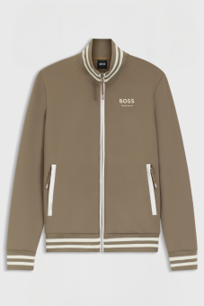 BOSS Equestrian Damenjacke AVA FUNCTION CARDIGAN WALNUT H/W 2026/2027 