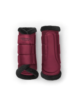 Equestrian Stockholm Gamaschen Mesh mit Fell Merlot (Herbst 2026) 