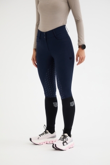 MAYA DELOREZ Damen Reithose Classic Breeches 2.0 Full Seat Dark Blue 