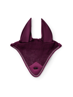 Equestrian Stockholm Fliegenohren Ear Bonnet Modern Crystal Mauve Wine (Winter 2026) 